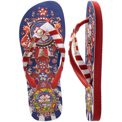 dolce gabbana and havaianas|dolce and gabbana havaianas flip flops.